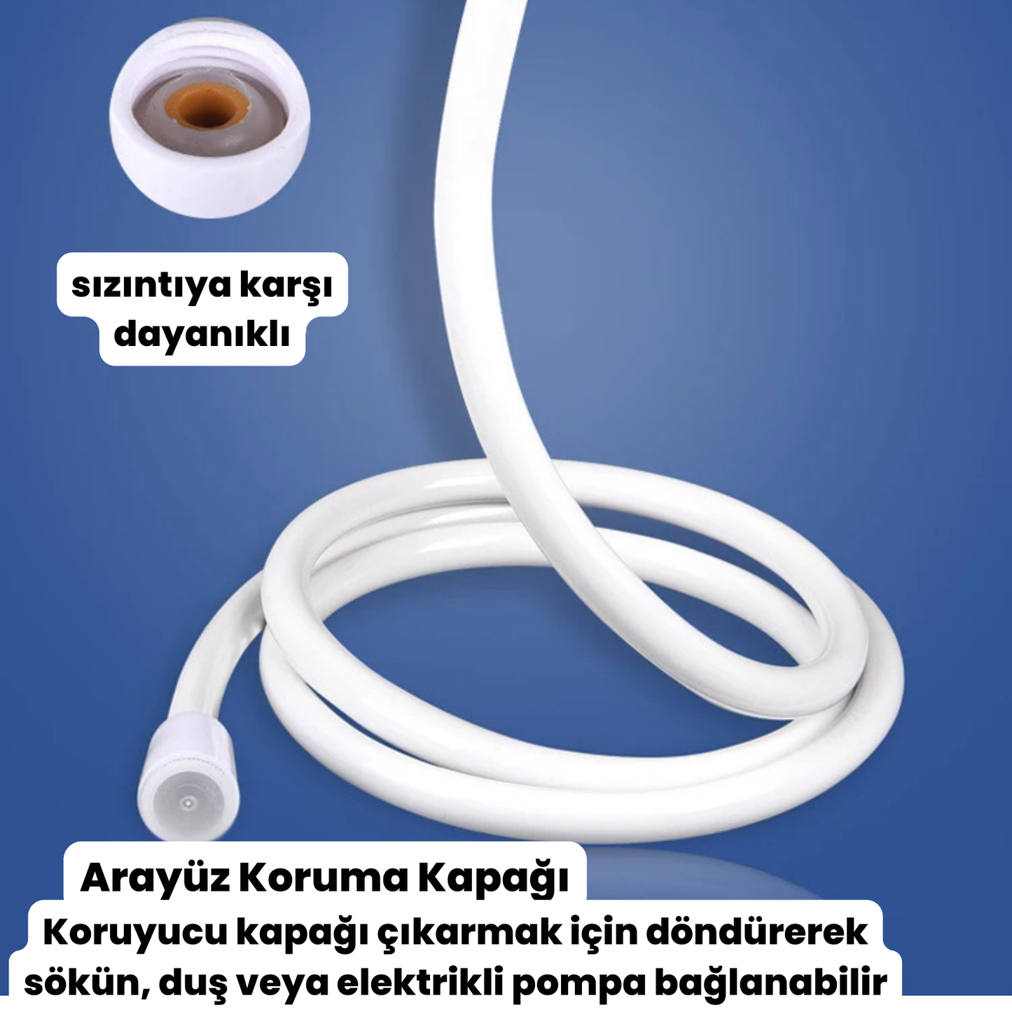 Taşınabilir açık kamp duş seti el Duş başlığı